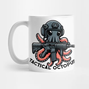 Tactical Octopus Adventure Tee: Where Intelligence Meets Style Mug